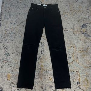 Agolde Cherie High Rise Straight Jeans